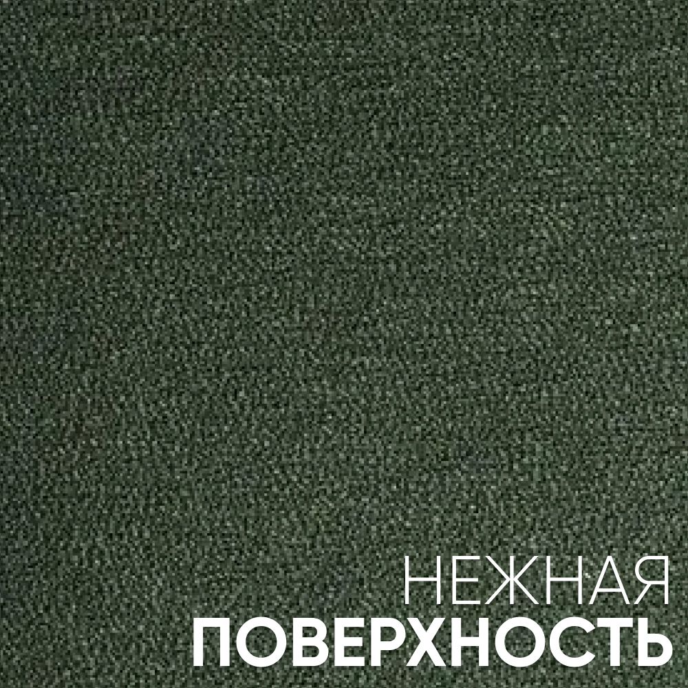Декоративная подушка для дивана 50x50 Julia зеленая, на молнии