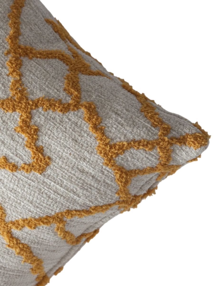Декоративная подушка для дивана 30x50 Maya yellow, на молнии