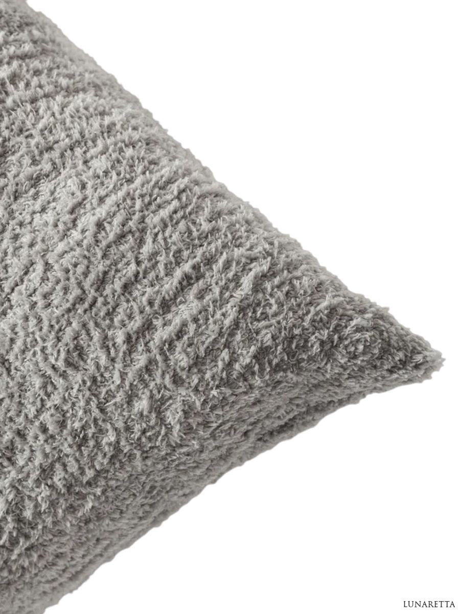 Подушка декоративная 50x50 Cozy светло-серый, на молнии