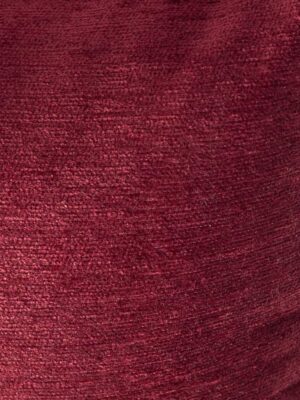 Декоративная подушка для дивана 50x50 Eliza бордо, на молнии